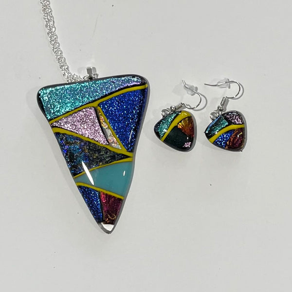 Fused Dichroic Glass Jewelry